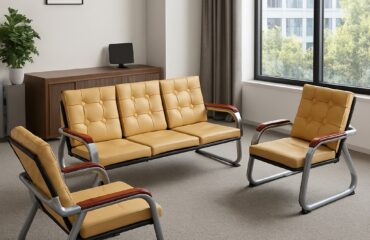 5-Seater Reception Sofa Bench