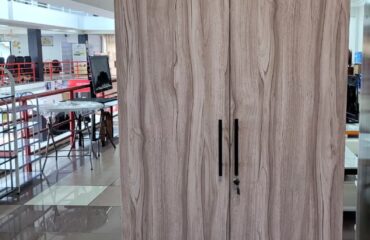 2-Door Wooden Wardrobe
