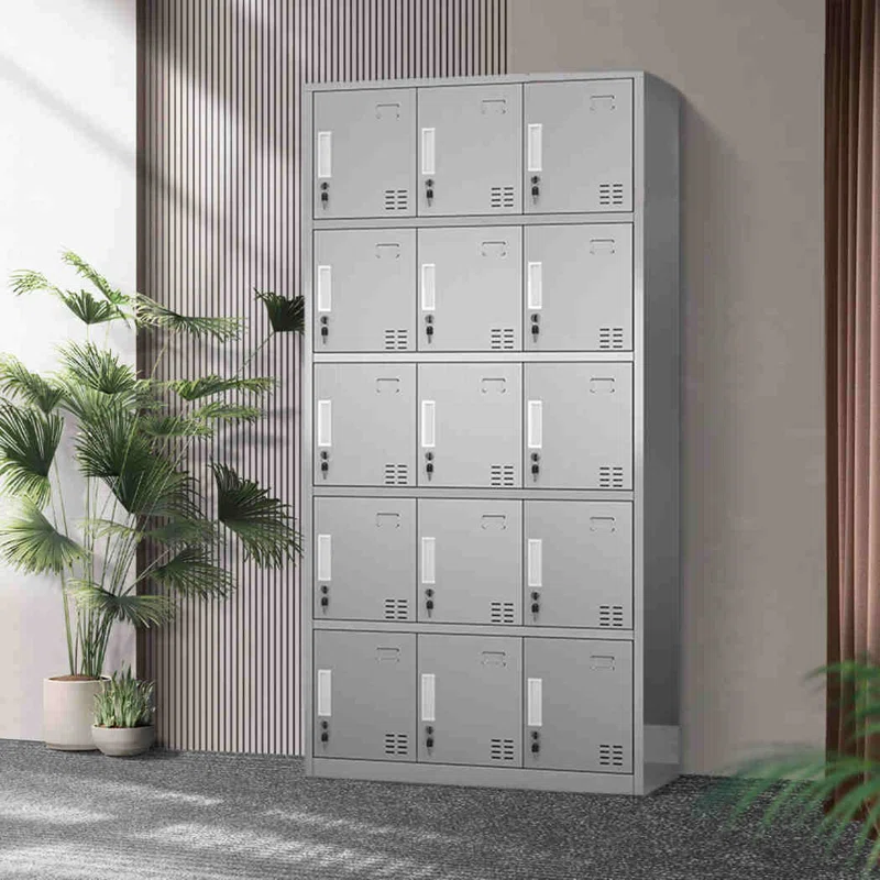15-Locker Metallic Cabinet - Image 3