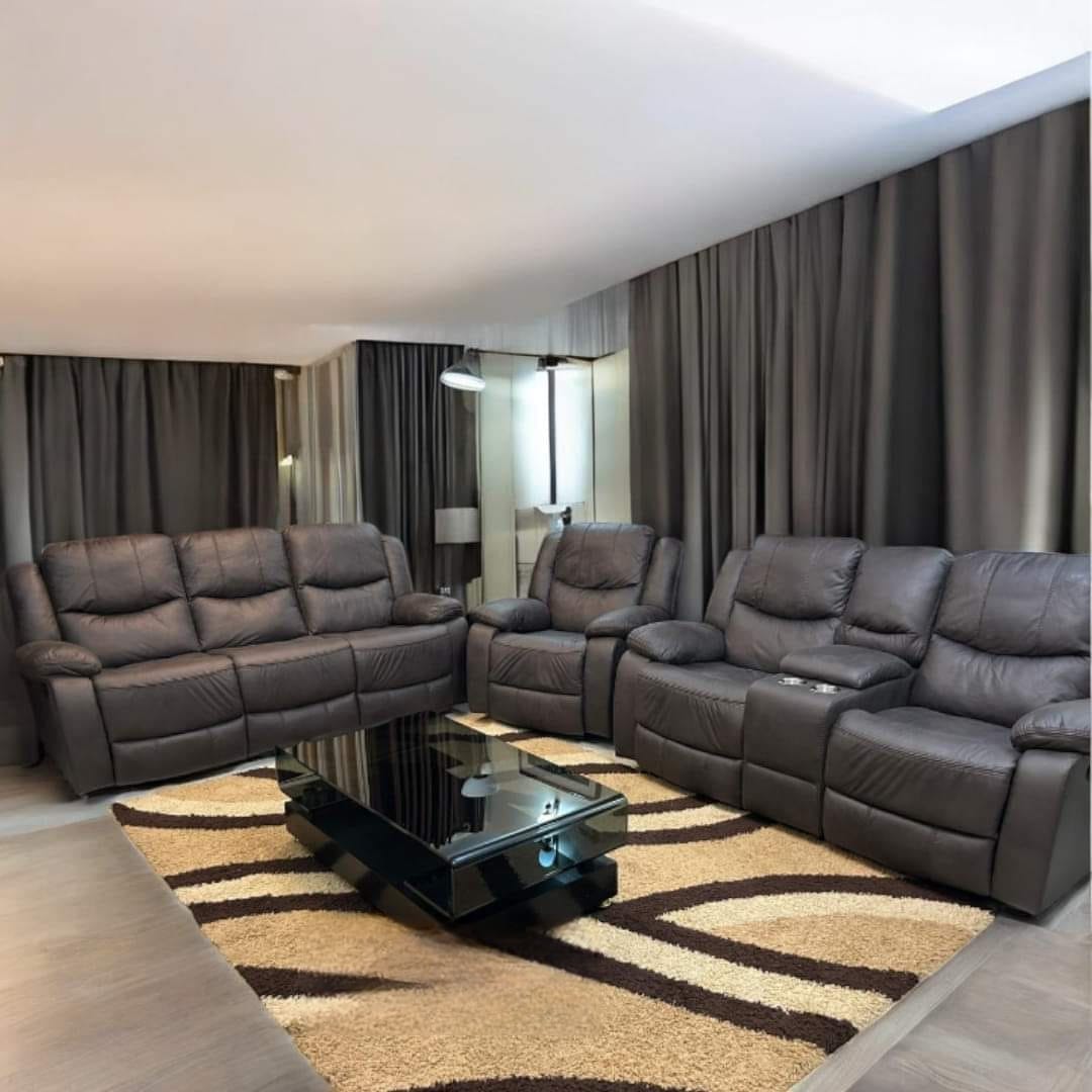 6-Seater Recliner Sofa Set - Image 2