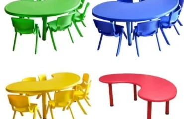 Bean Shapped Kindergarten Table