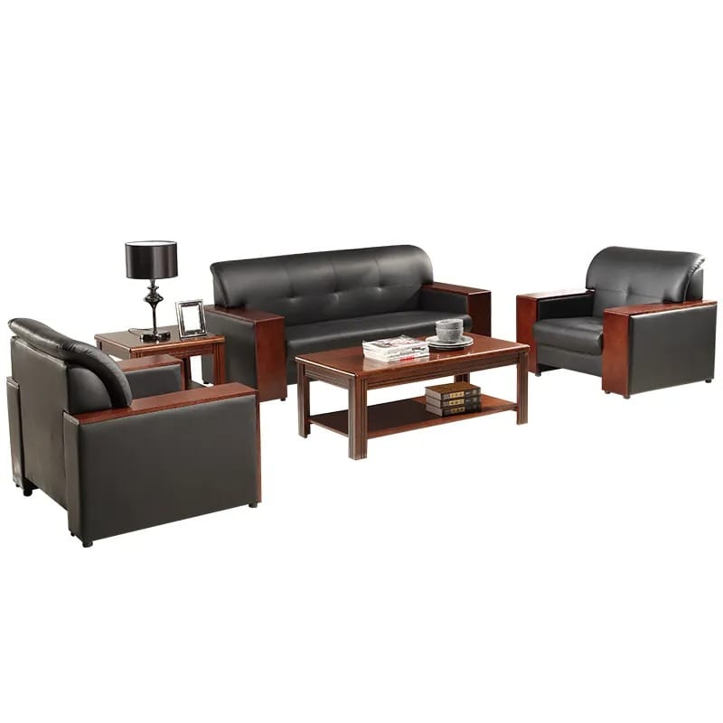 5-Seater Executive Mahogany Sofa Set