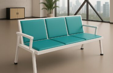3-Seater Heavy Duty Padded Waiting Bench