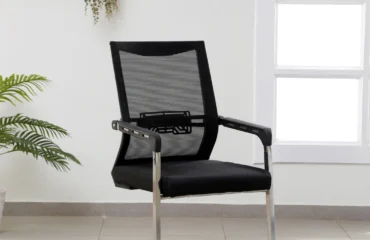 Cantilever Mesh Visitor's Chair